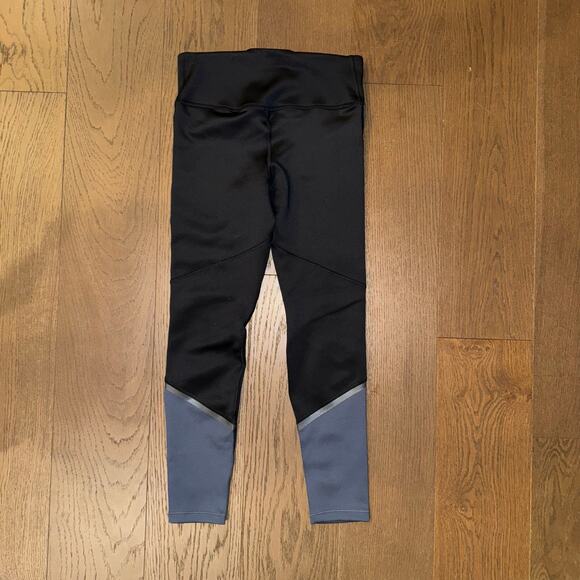 Under Armour Women's Compression ColdGear Leggings Black Gray tights Size M - Picture 2 of 6